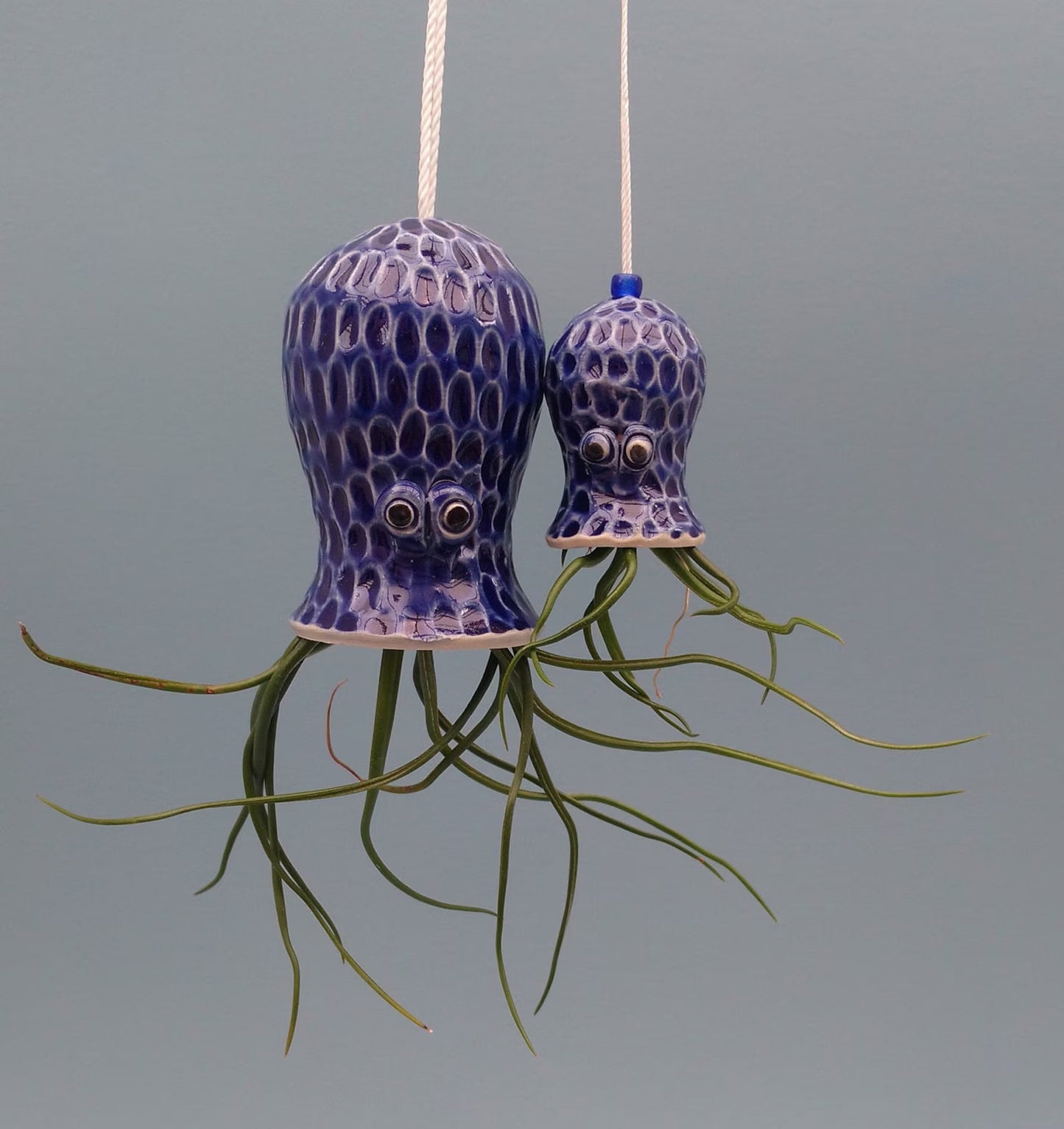 Handmade Hanging Octopus Air Flowerpot – Kunstvolle Pflanzenaufhängung für Ihr Zuhause