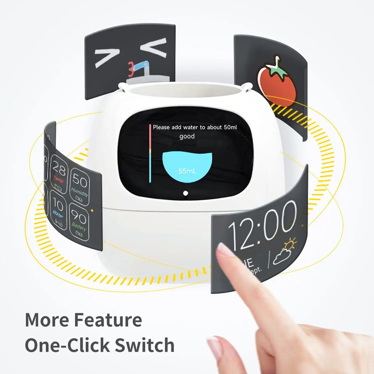 Smart Pet Planter – Der interaktive Blumentopf mit Persönlichkeit & KI