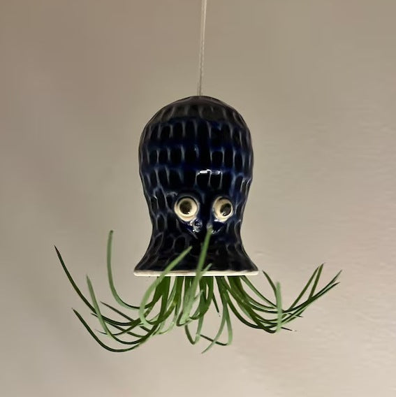 Handmade Hanging Octopus Air Flowerpot – Kunstvolle Pflanzenaufhängung für Ihr Zuhause