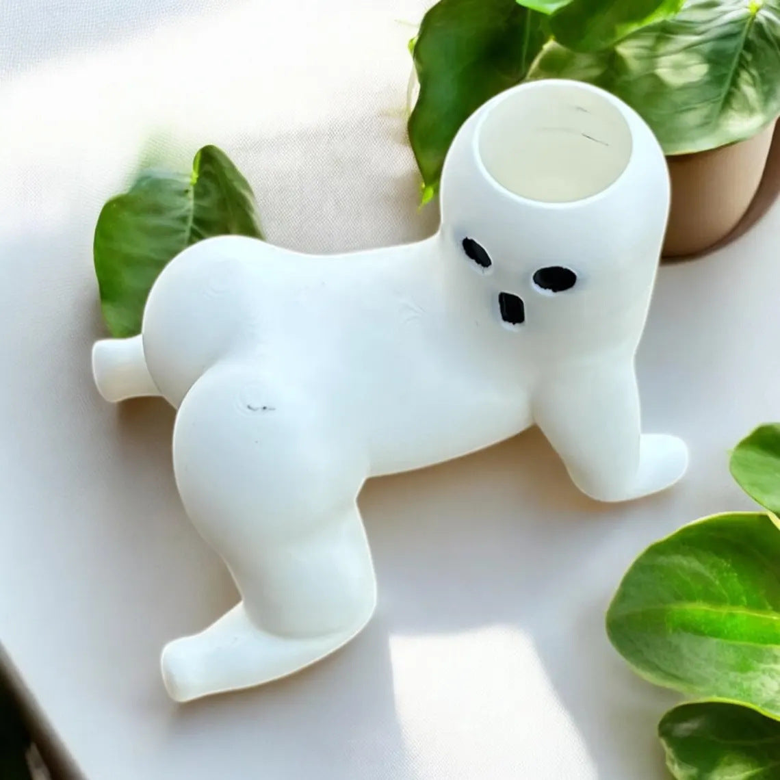 Doll Flowerpot – Spaßige Resin-Dekoration für Ihr Zuhause